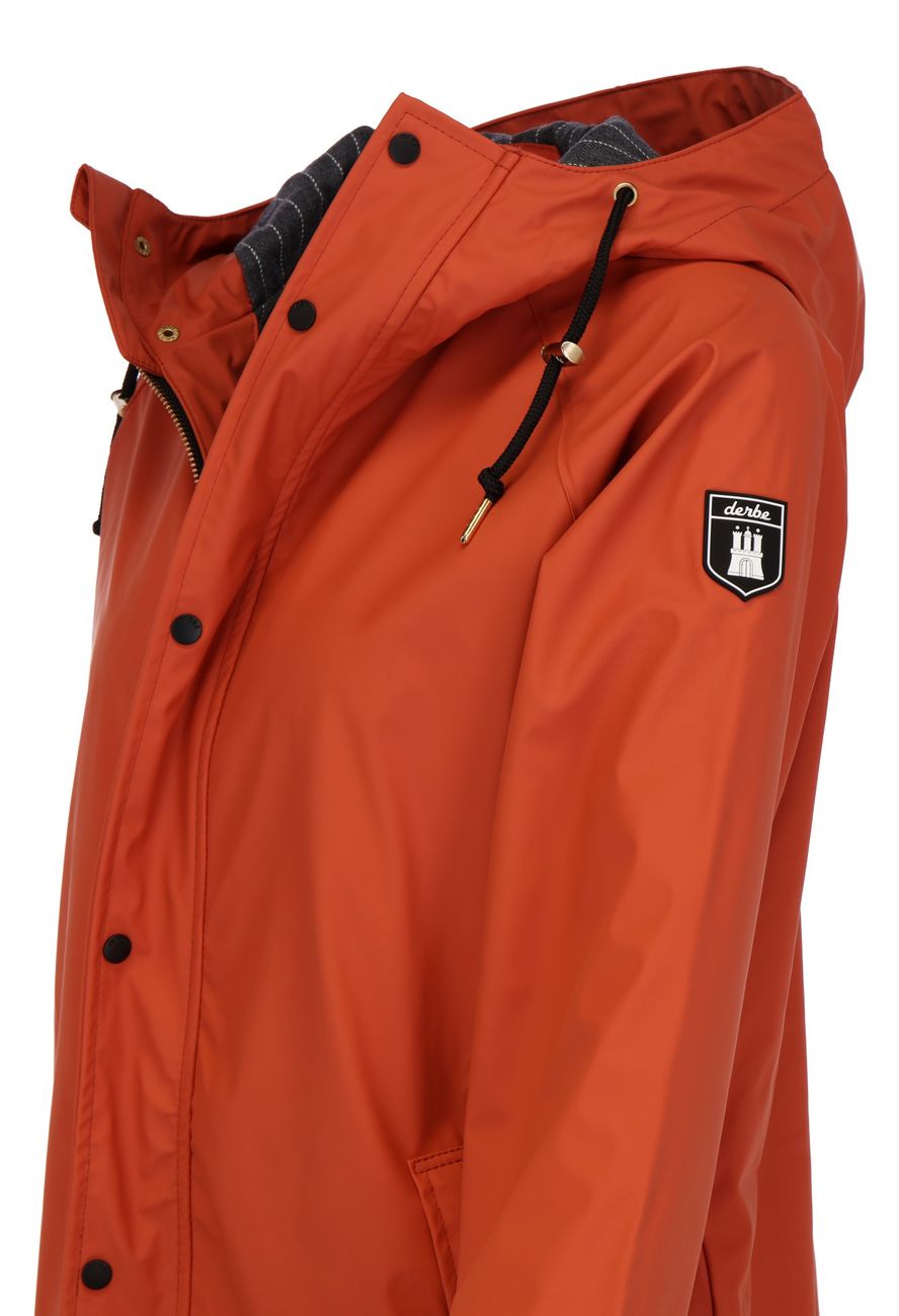 DERBE HAMBURG WITTBY PINSTRIPE Damen Regenmantel - Derbe Hamburg - SAGATOO - 4251634742040