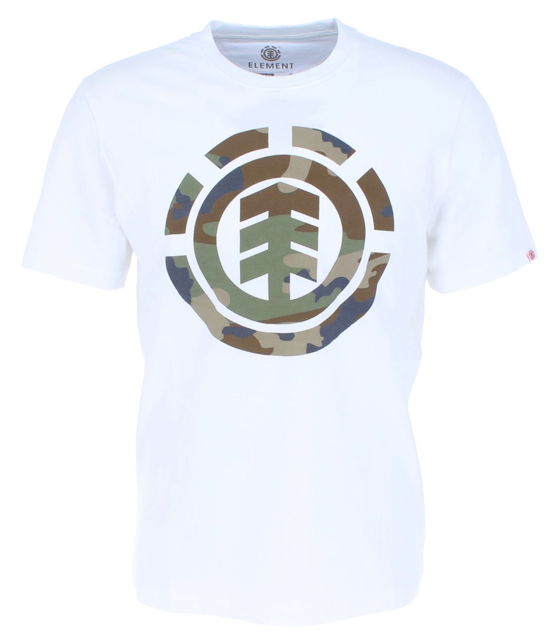 Element Foundation Icon SS Herren T-Shirt Camo Motiv 100% Baumwolle - Element - SAGATOO - 3664564335823