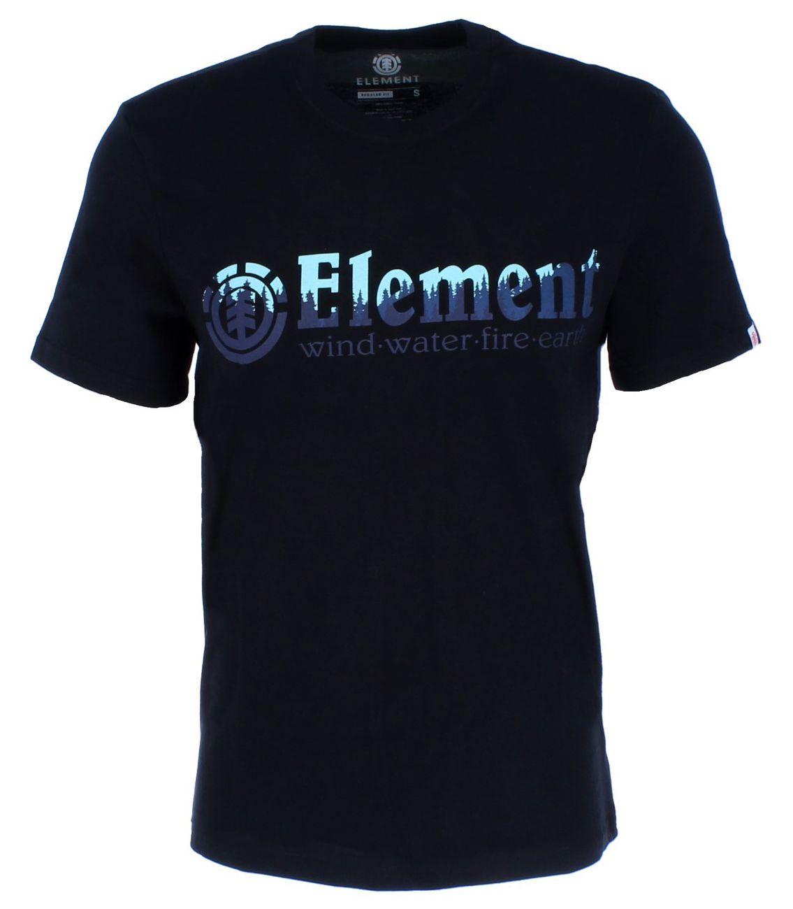 Element Glimpse Horizontal S Herren Kurzarm T-Shirt Motiv 100 % Baumwolle - Element - SAGATOO - 3664564336325