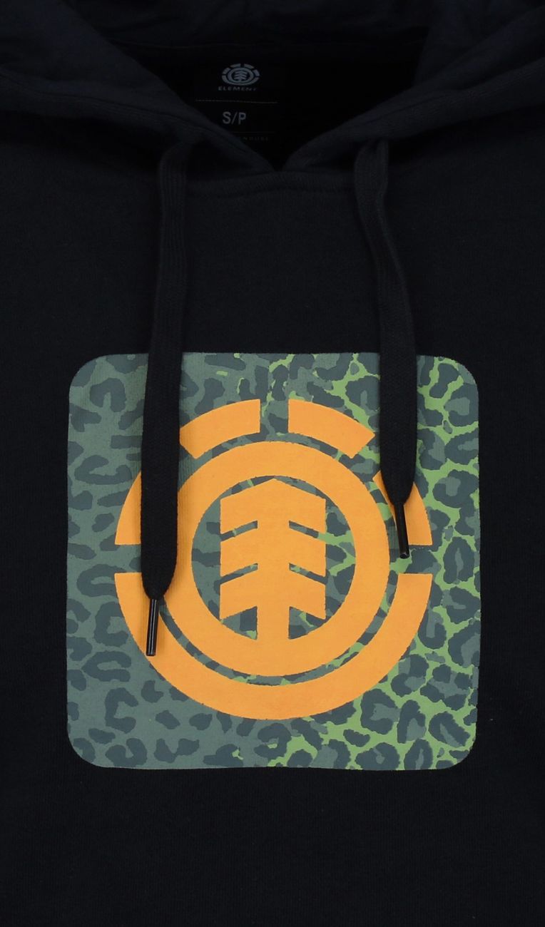 ELEMENT LEOPARD FT HOOD Herren Hoodie 100% Baumwolle - Element - SAGATOO - 3664564838140