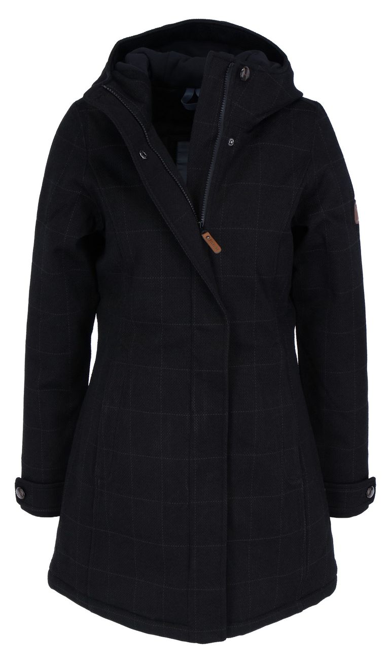 ELKLINE CHECKMATE Damen Wasserdichter Karomuster Wintermantel - Elkline - SAGATOO - 4051533628236