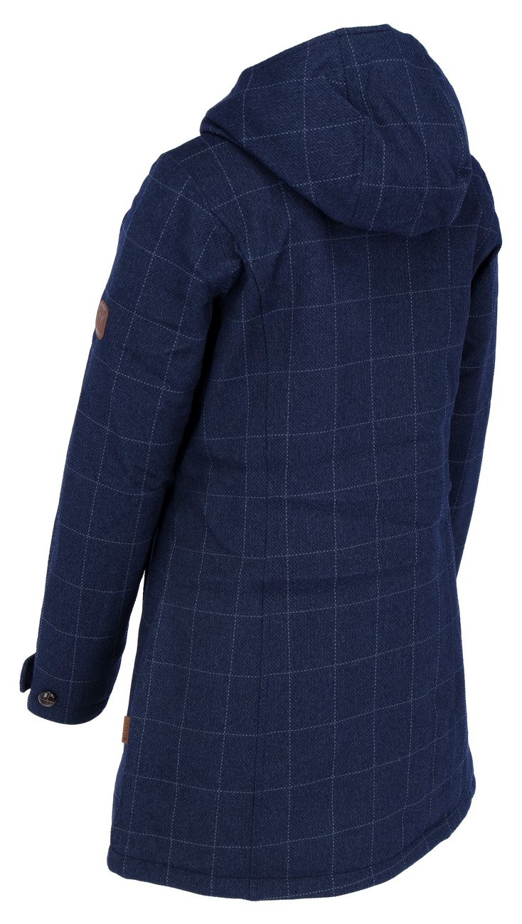 ELKLINE CHECKMATE Damen Wasserdichter Karomuster Wintermantel - Elkline - SAGATOO - 4051533628359