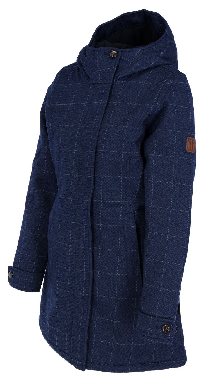 ELKLINE CHECKMATE Damen Wasserdichter Karomuster Wintermantel - Elkline - SAGATOO - 4051533628359