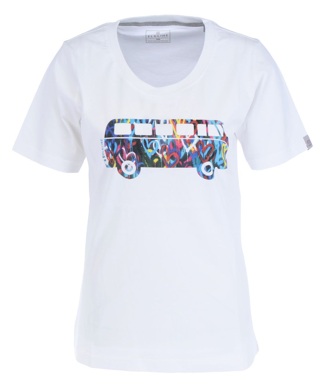 ELKLINE FILLED WITH LOVE Damen Bulli T-Shirt Bio-Baumwolle - Elkline - SAGATOO - 4051533668461