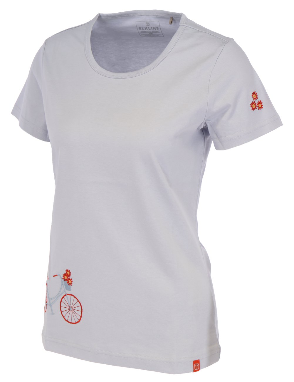 ELKLINE FLOWER BIKE Damen T-Shirt Bio-Baumwolle - Elkline - SAGATOO - 4051533689381