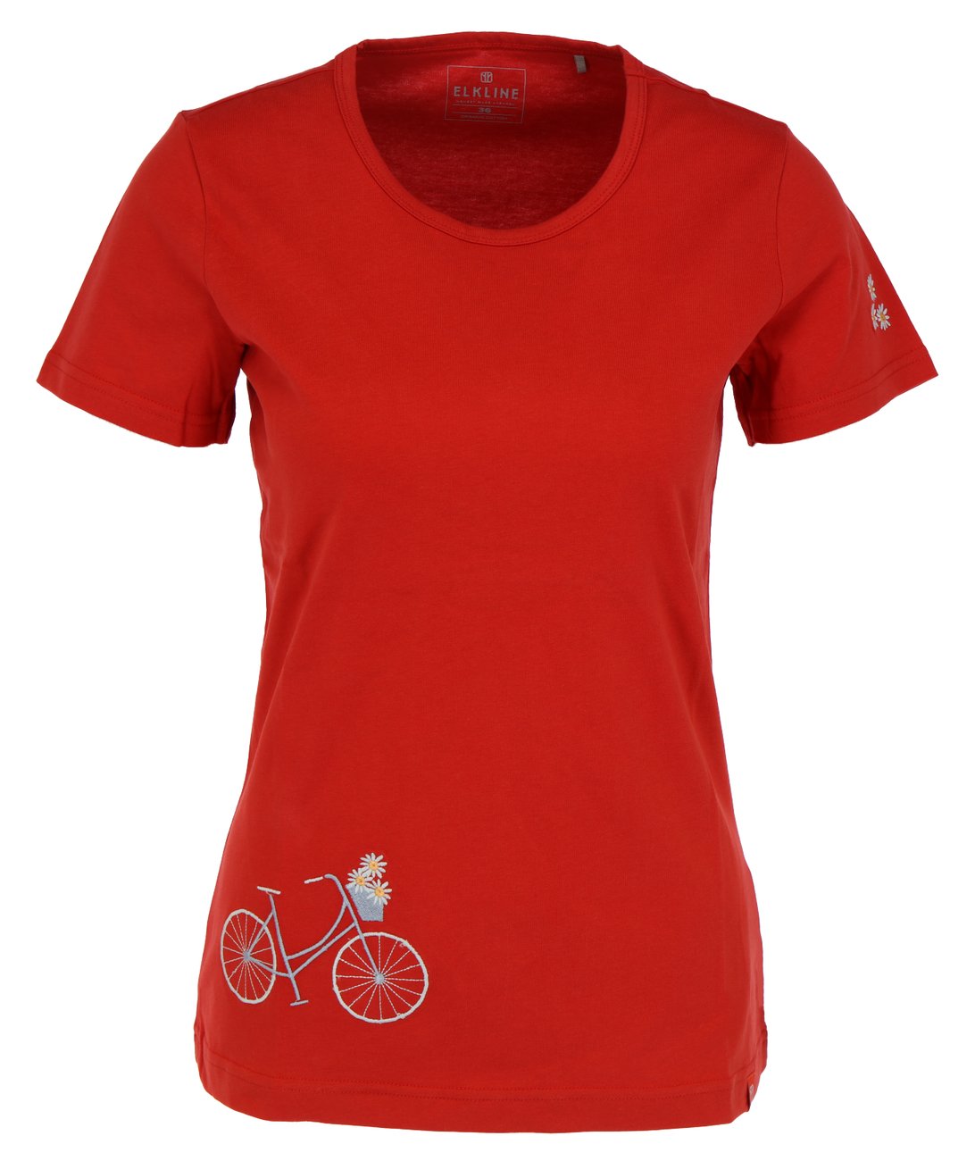 ELKLINE FLOWER BIKE Damen T-Shirt Bio-Baumwolle - Elkline - SAGATOO - 4051533689480