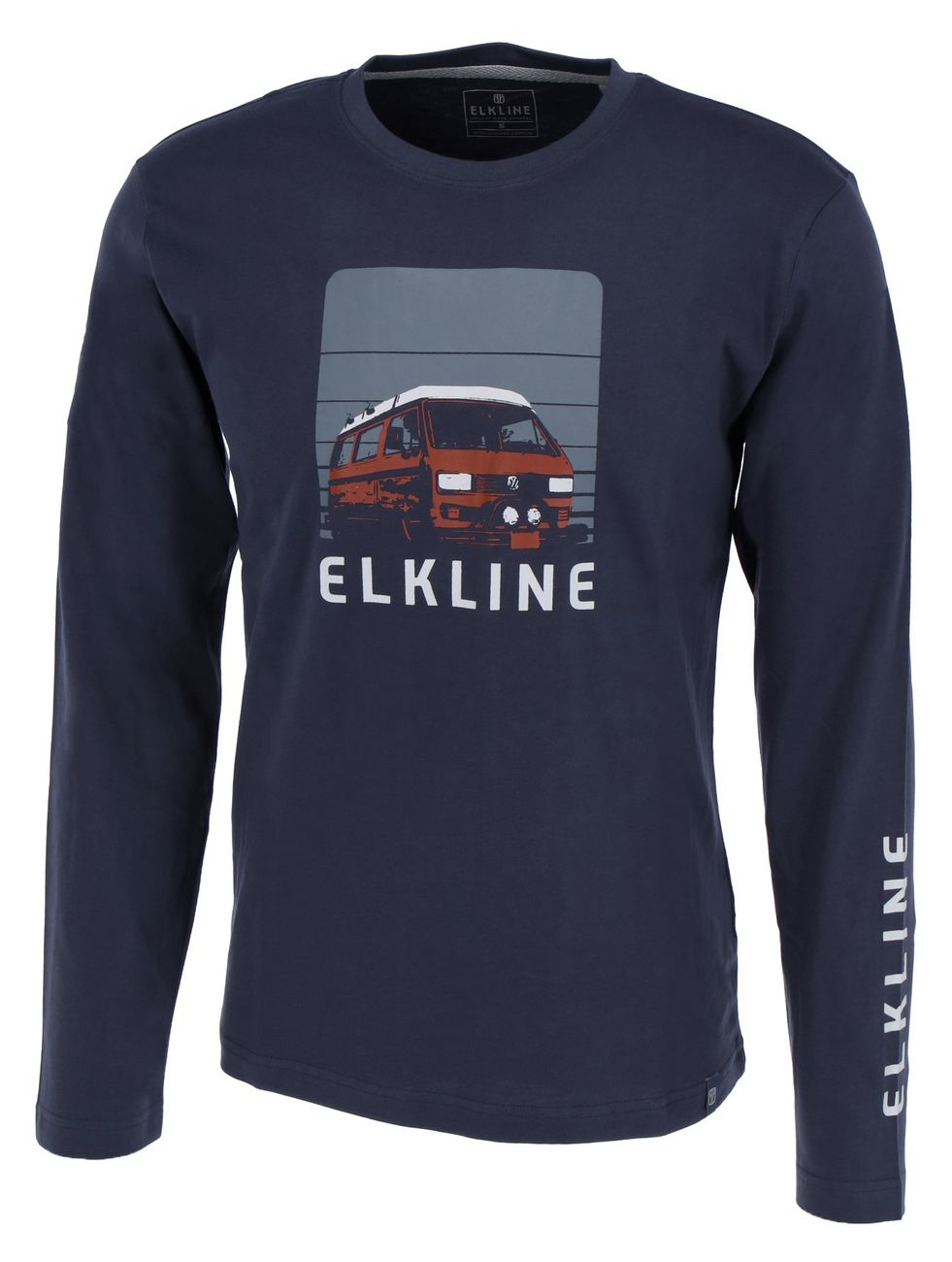ELKLINE HOT SEAT Bulli Langarmshirt aus reiner Bio-Baumwolle für Herren - Elkline - SAGATOO - 4051533638747