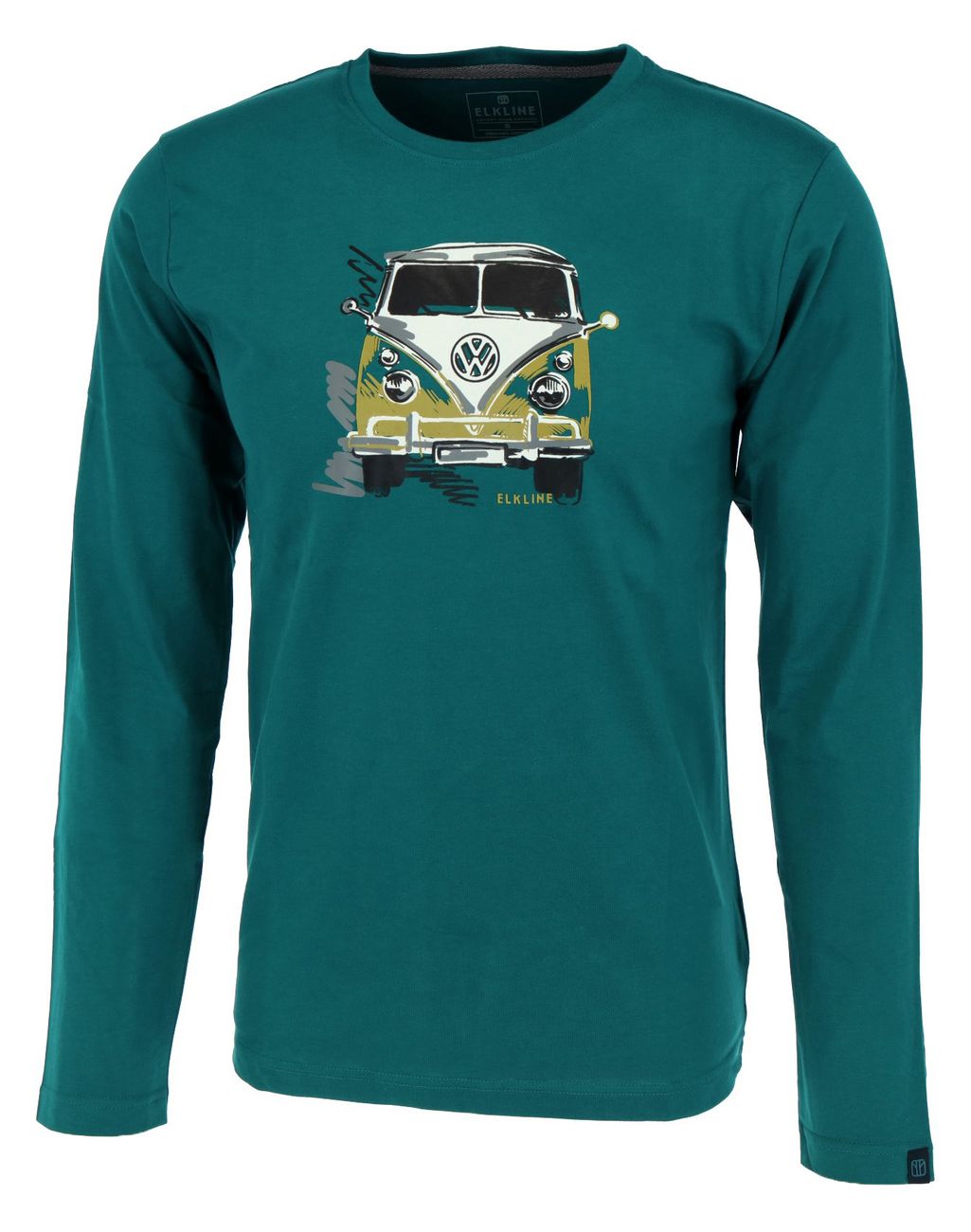 ELKLINE LANGE DABEI Herren VW T1 Langarmshirt - Elkline - SAGATOO - 8051535675081