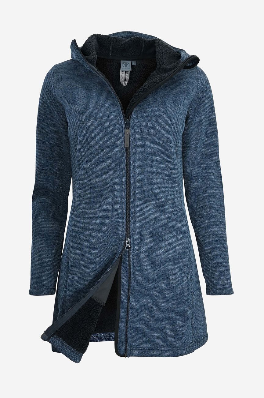 ELKLINE MORNING DEW Damen Winddichter Strick-Fleecemantel - Elkline - SAGATOO - 4051533704879