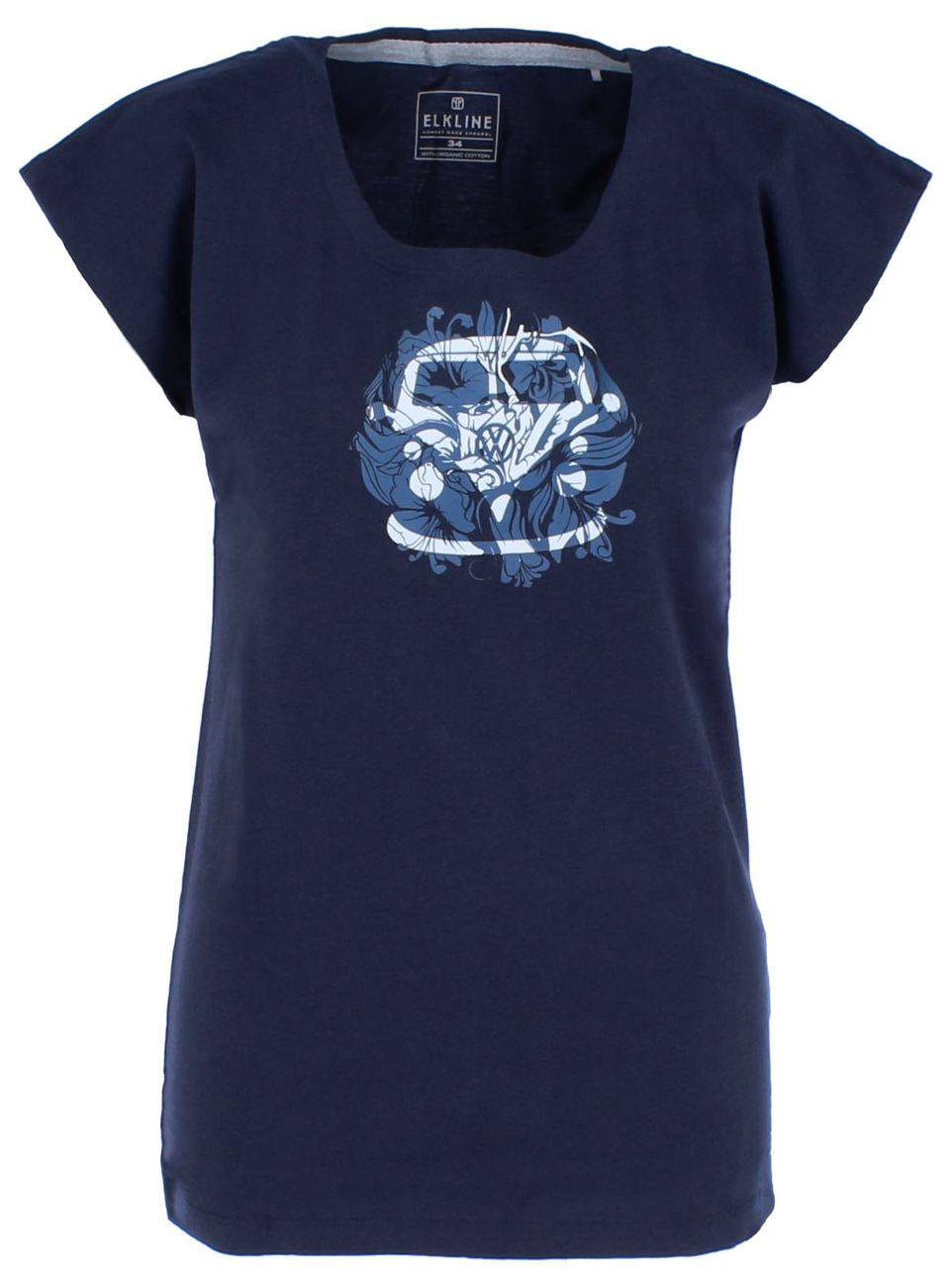 ELKLINE SHIMMER Damen Bulli T-Shirt aus Bio-Baumwolle und TENCEL Lyocell - Elkline - SAGATOO - 4051533613751