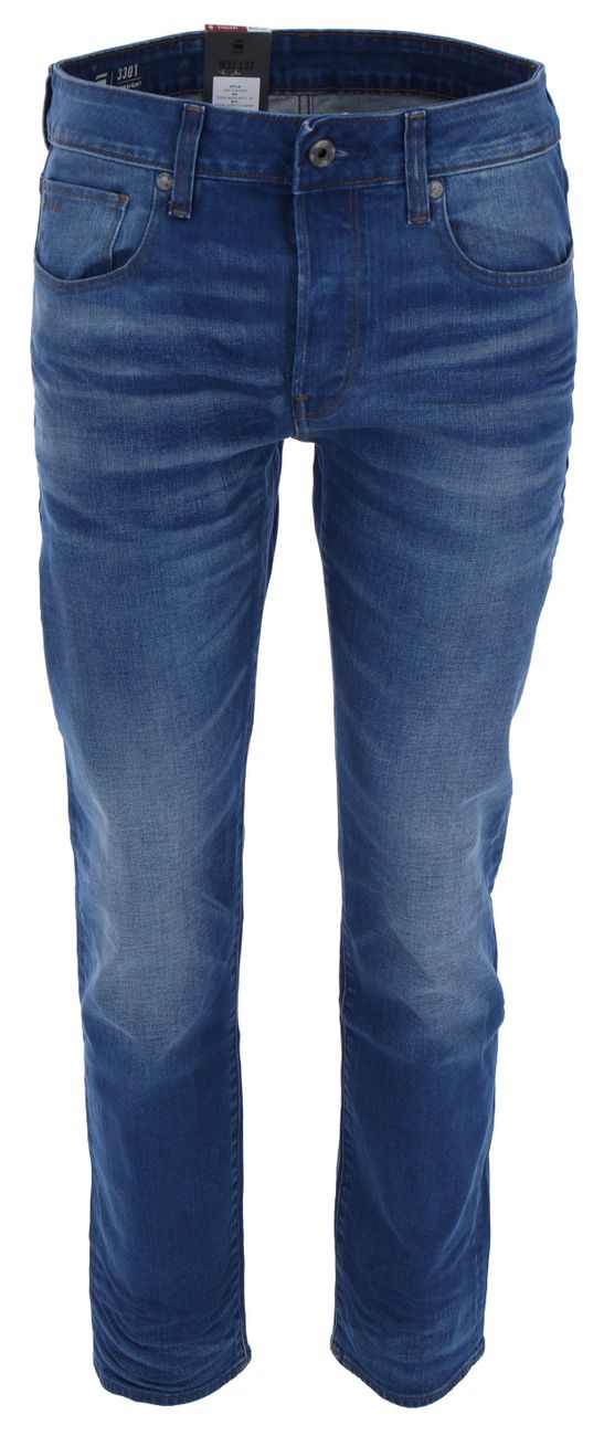 G-Star Herren Jeans 3301 Straight - G-Star Raw Denim - SAGATOO - 8718601605143