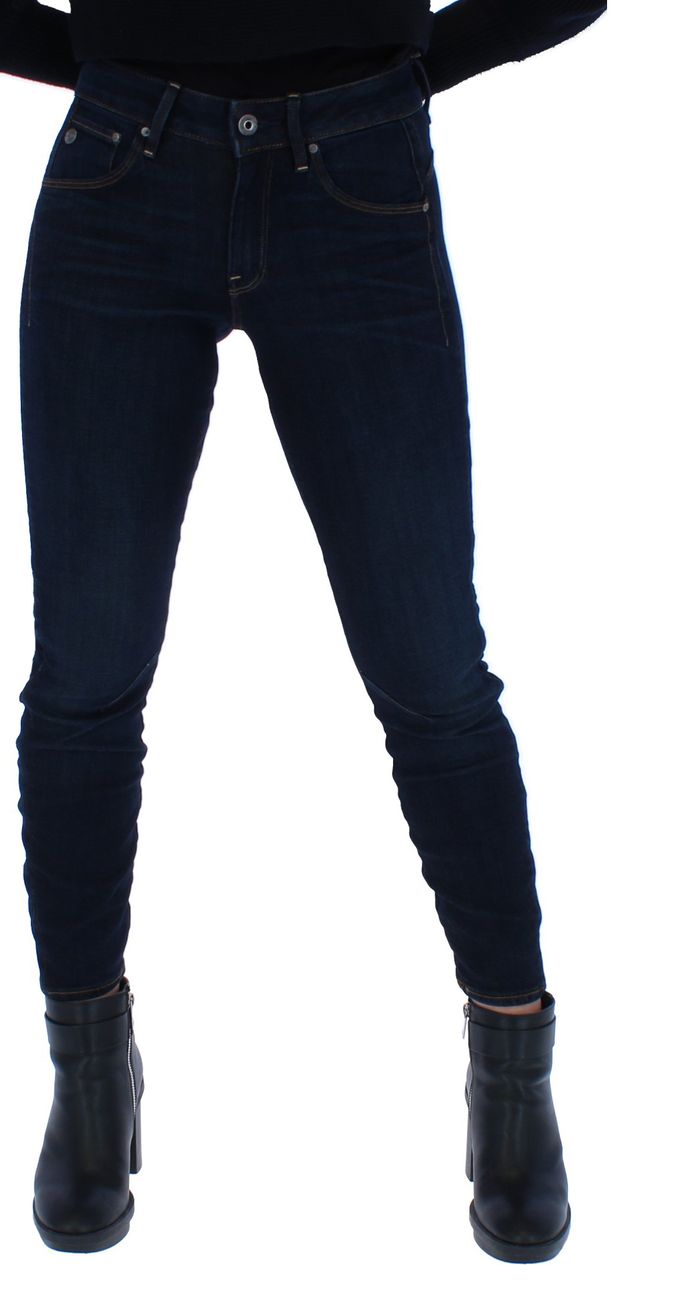 G-STAR RAW ARC 3D MID SKINNY Damen Jeans Elto Superstretch - G-Star Raw Denim - SAGATOO - 8719369913488