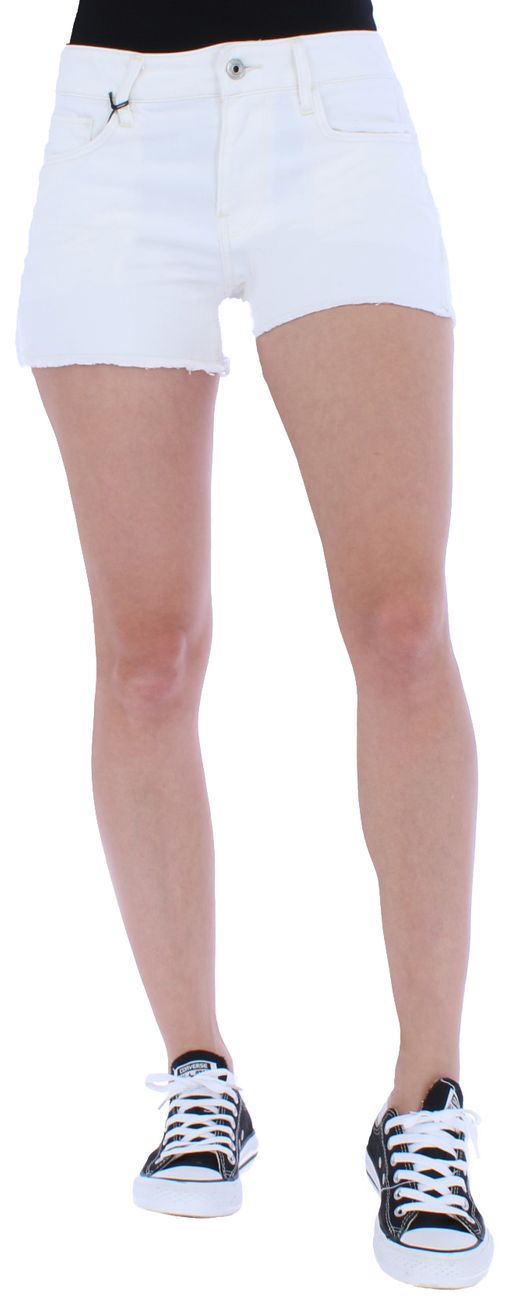 G-Star Raw Denim 3301 Fringe MID BF Damen Jeans-Short - G-Star Raw Denim - SAGATOO - 8719767660571