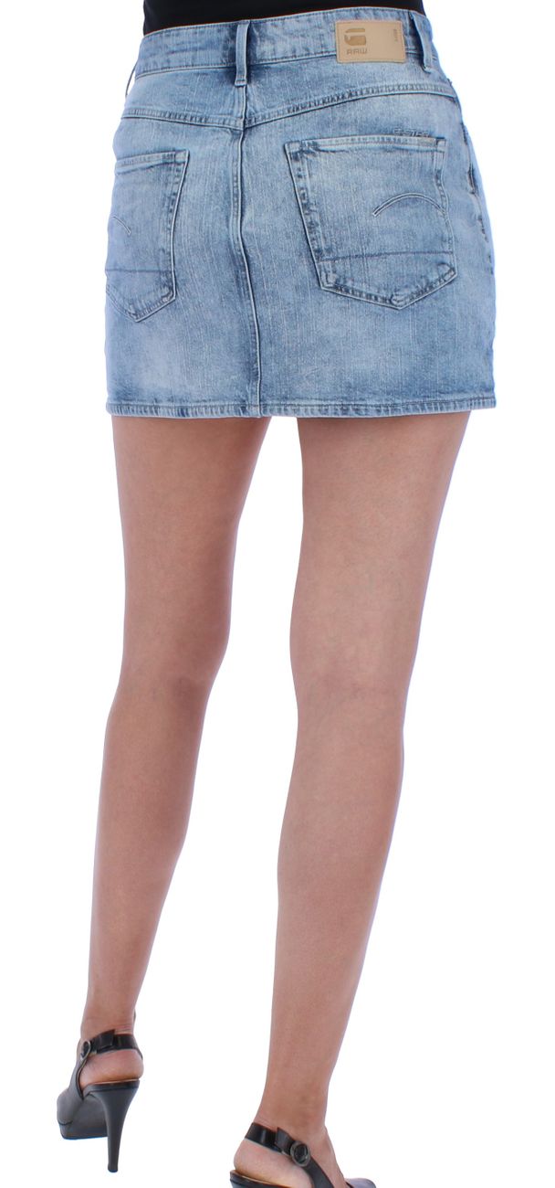 G-STAR RAW DENIM 3301 HIGH MINI SKIRT Damen Jeans Rock - G-Star Raw Denim - SAGATOO - 8719769471779