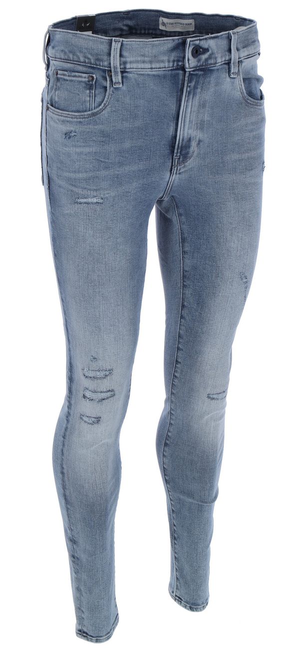 G-STAR RAW DENIM 3301 HIGH SKINNY Damen Jeans LIGHT INDIGO AGED - G-Star Raw Denim - SAGATOO - 8720346258928