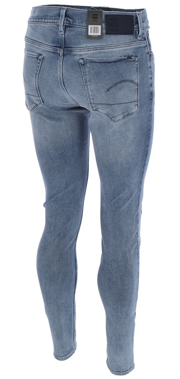 G-STAR RAW DENIM 3301 HIGH SKINNY Damen Jeans LIGHT INDIGO AGED - G-Star Raw Denim - SAGATOO - 8720346258928