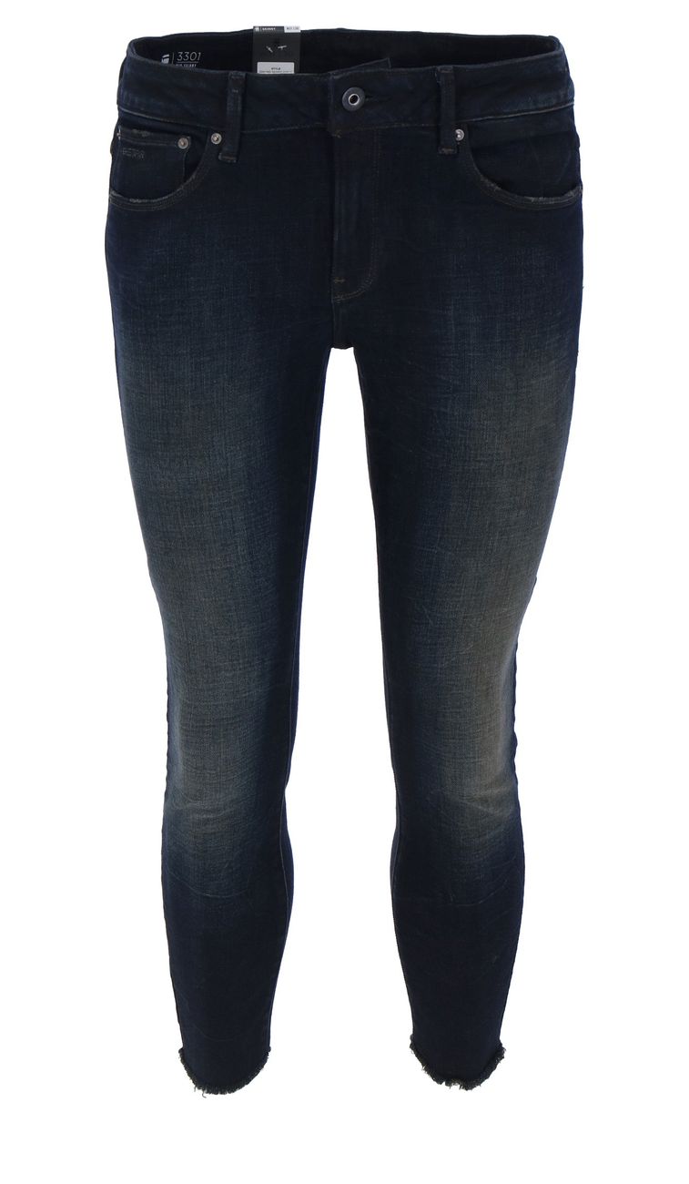 G-STAR RAW DENIM 3301 MID SKINNY ANKLE Damen Jeans - G-Star Raw Denim - SAGATOO - 8719772487019