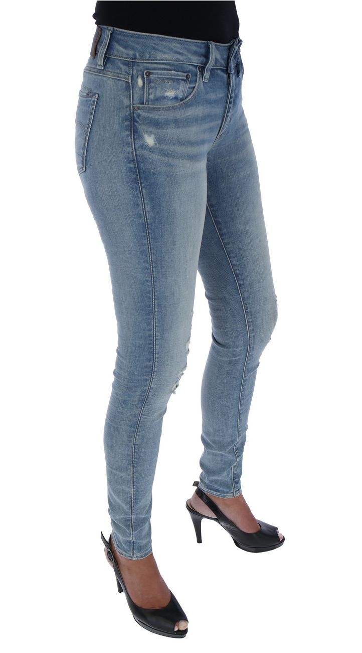 G-STAR RAW DENIM 3301 MID SKINNY Damen Jeans - G-Star Raw Denim - SAGATOO - 8719771947231