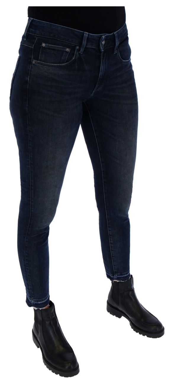 G-STAR RAW DENIM 3301 MID SKINNY RP ANKLE Damen Jeans - G-Star Raw Denim - SAGATOO - 8719769773941