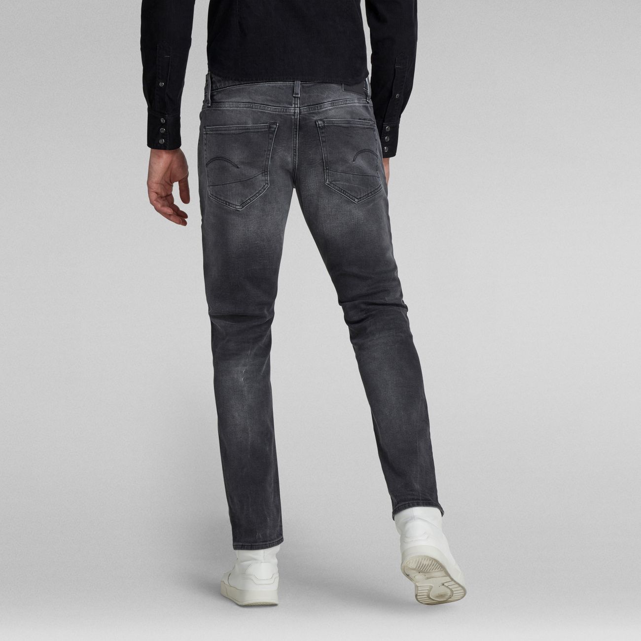 G-STAR RAW DENIM 3301 SLIM antic charcoal Herren Jeans - G-Star Raw Denim - SAGATOO - 8719768081603