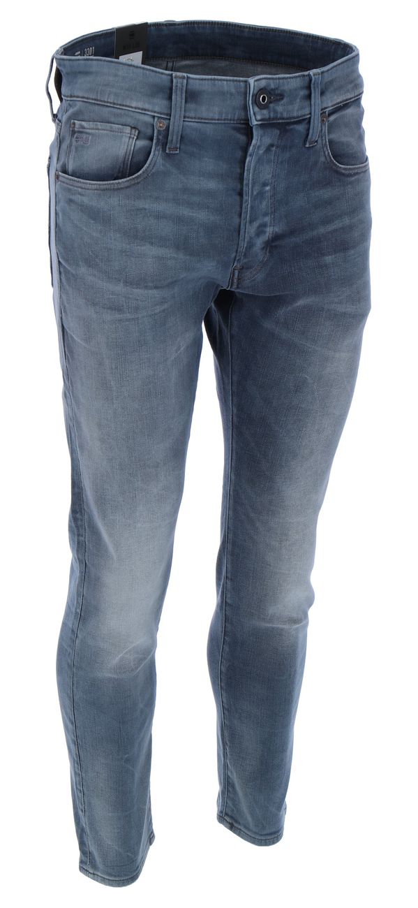 G-STAR RAW DENIM 3301 SLIM Elto Novo Superstretch Herren Jeans - G-Star Raw Denim - SAGATOO - 8719768712798