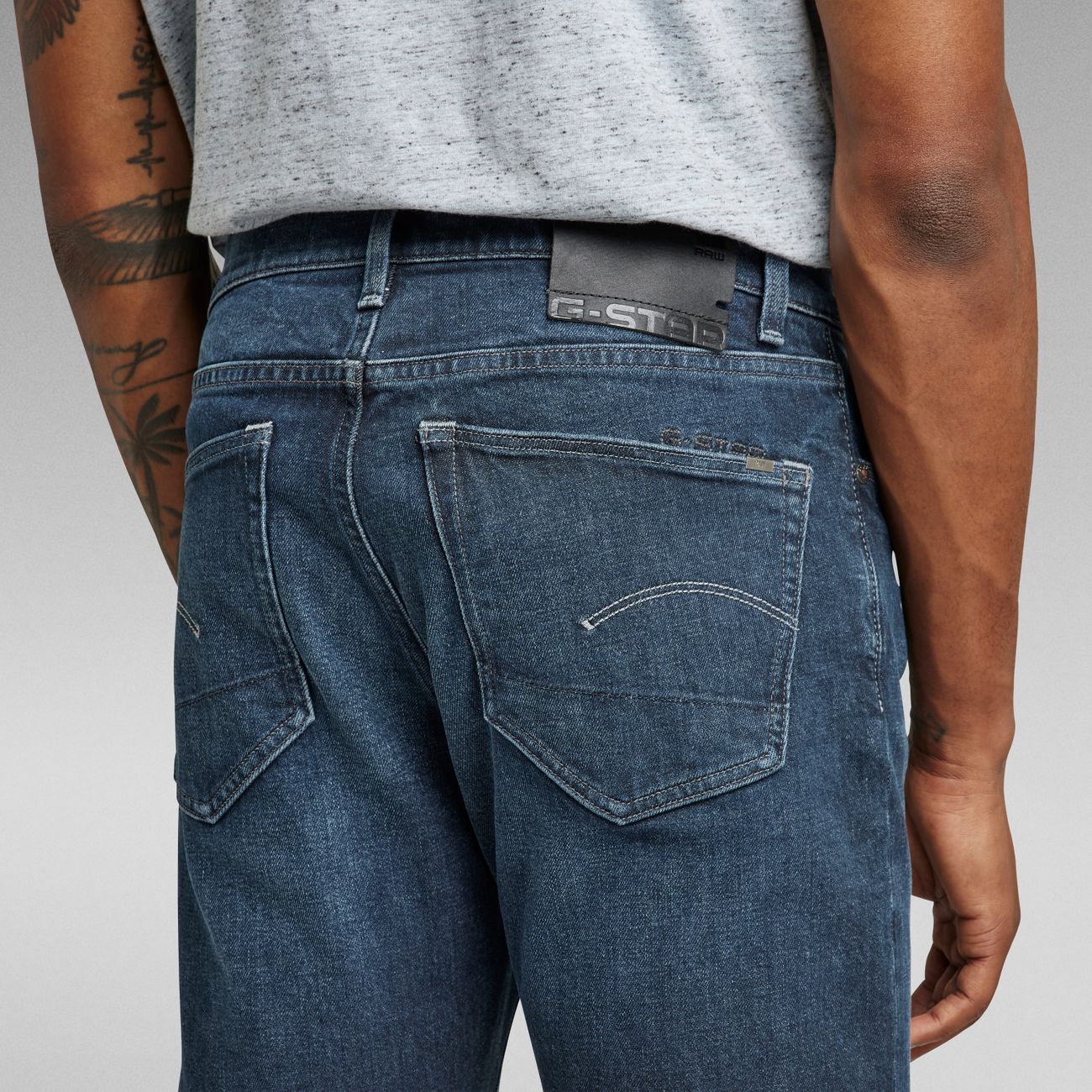 G-STAR RAW DENIM 3301 SLIM Fit Herren Jeans - G-Star Raw Denim - SAGATOO - 8720346659022