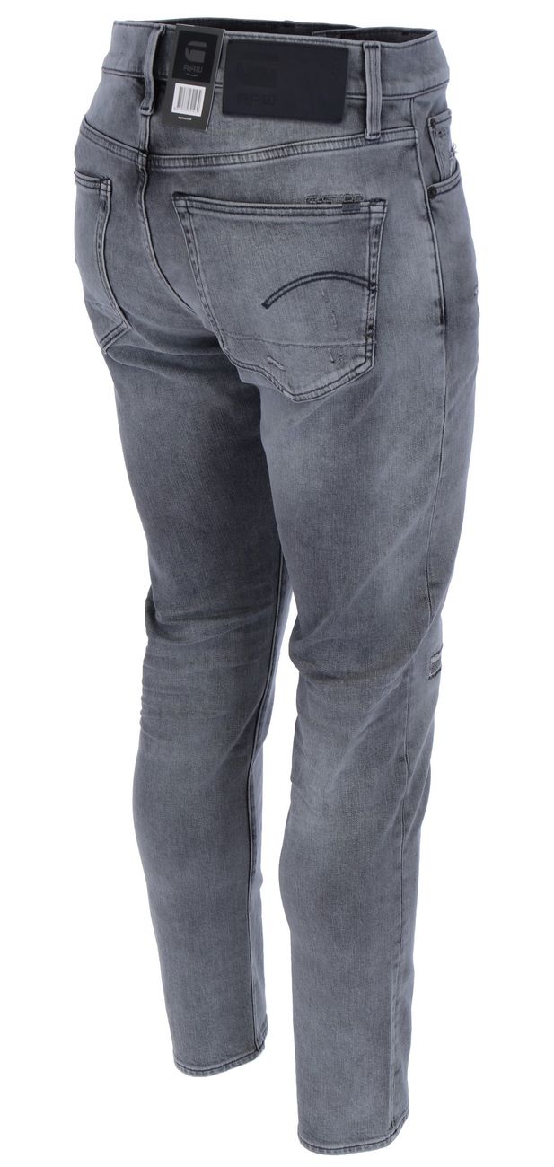 G-STAR RAW DENIM 3301 SLIM sun faded glacier grey Herren Jeans - G-Star Raw Denim - SAGATOO - 8719772821547