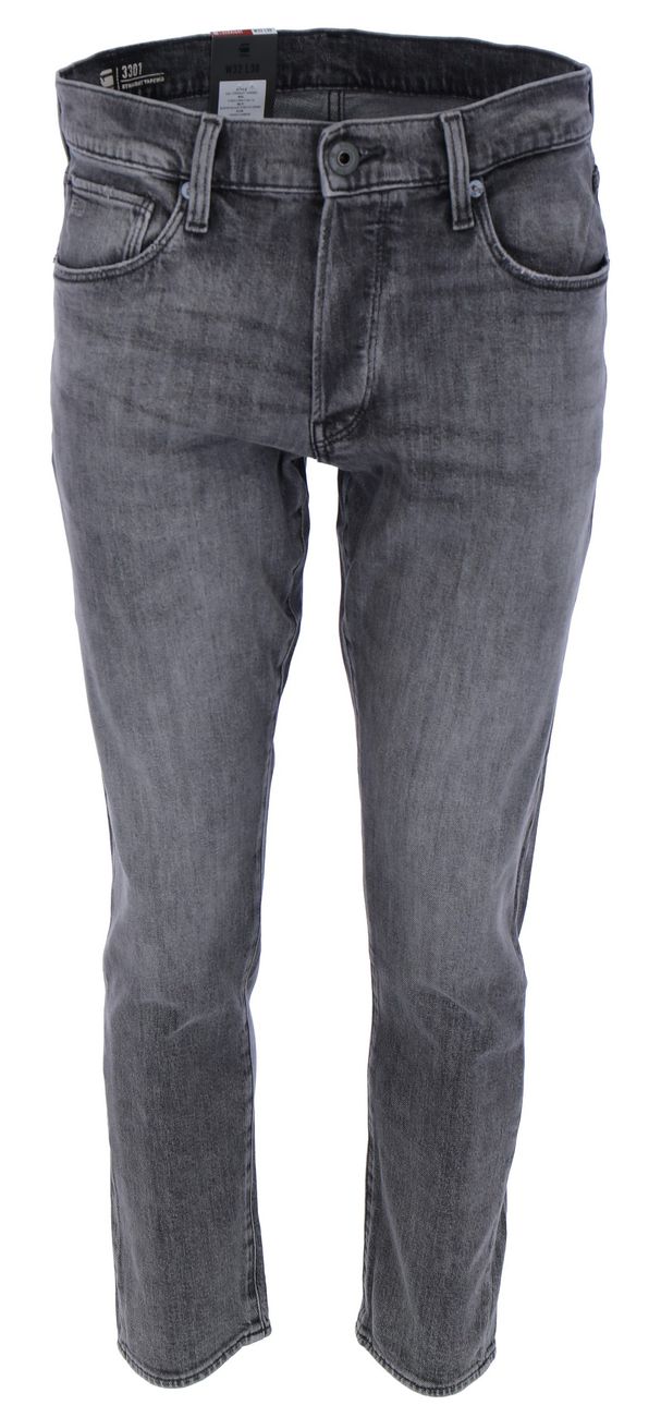 G-STAR RAW DENIM 3301 STRAIGHT TAPERED Herren Jeans - G-Star Raw Denim - SAGATOO - 8719772498367