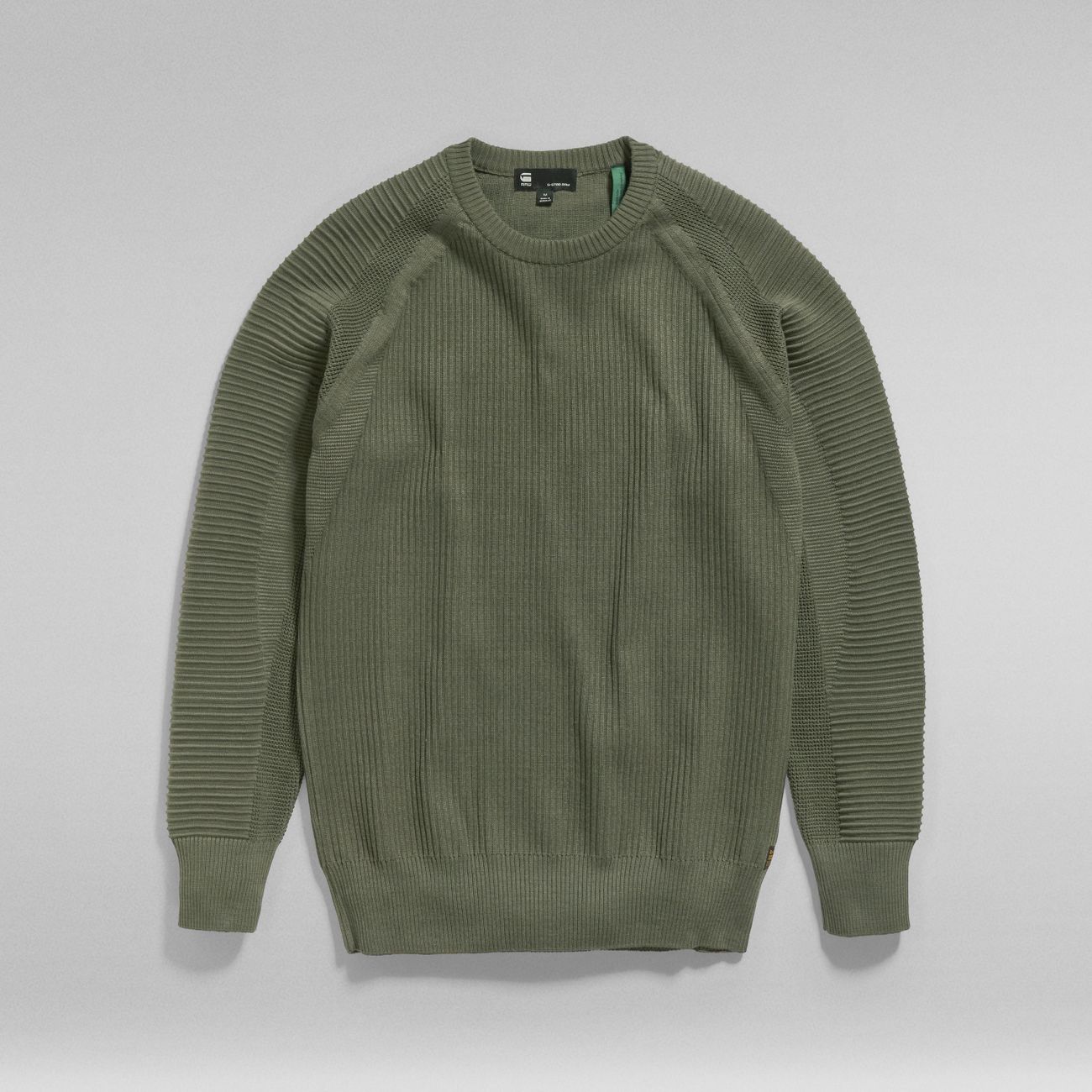 G-STAR RAW DENIM 3D BIKER R KNITTED Herren Pullover - G-Star Raw Denim - SAGATOO - 8720346612195