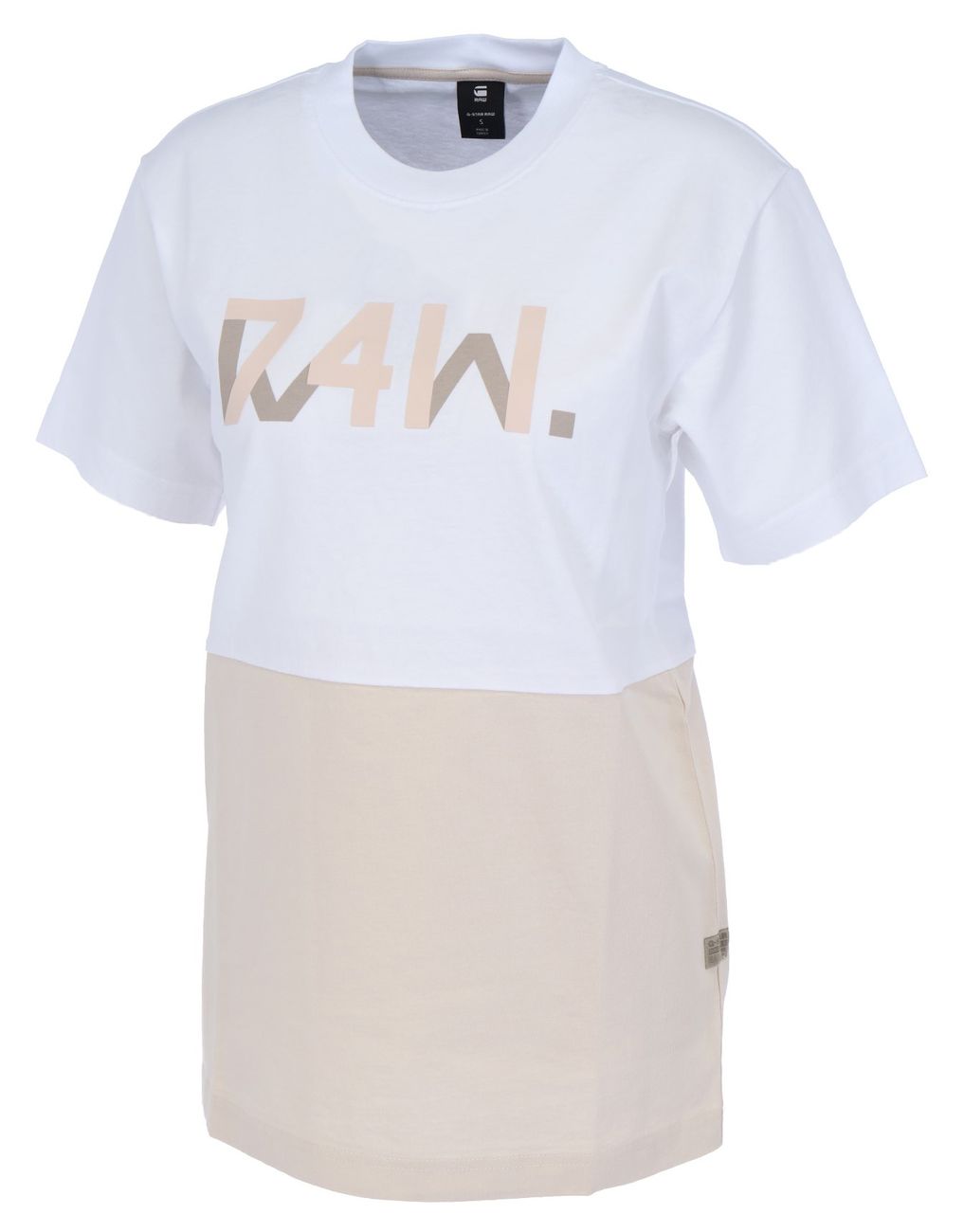 G-STAR RAW DENIM 7411 C&S TEE Herren T-Shirt - G-Star Raw Denim - SAGATOO - 8719772897948