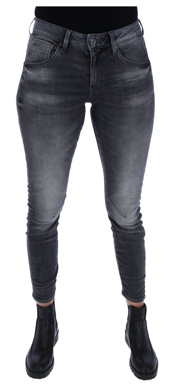 G-STAR RAW DENIM ARC 3D MID SKINNY Damen Jeans Vintage Basalt - G-Star Raw Denim - SAGATOO - 8719769810226