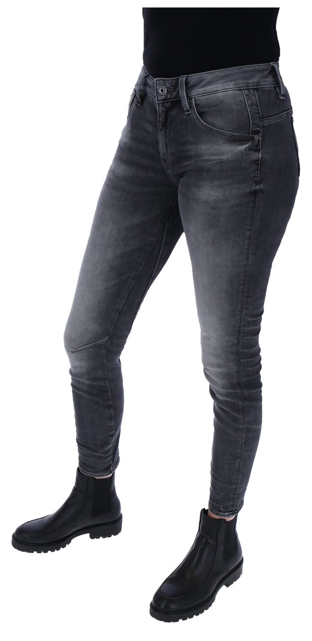 G-STAR RAW DENIM ARC 3D MID SKINNY Damen Jeans Vintage Basalt - G-Star Raw Denim - SAGATOO - 8719769810226