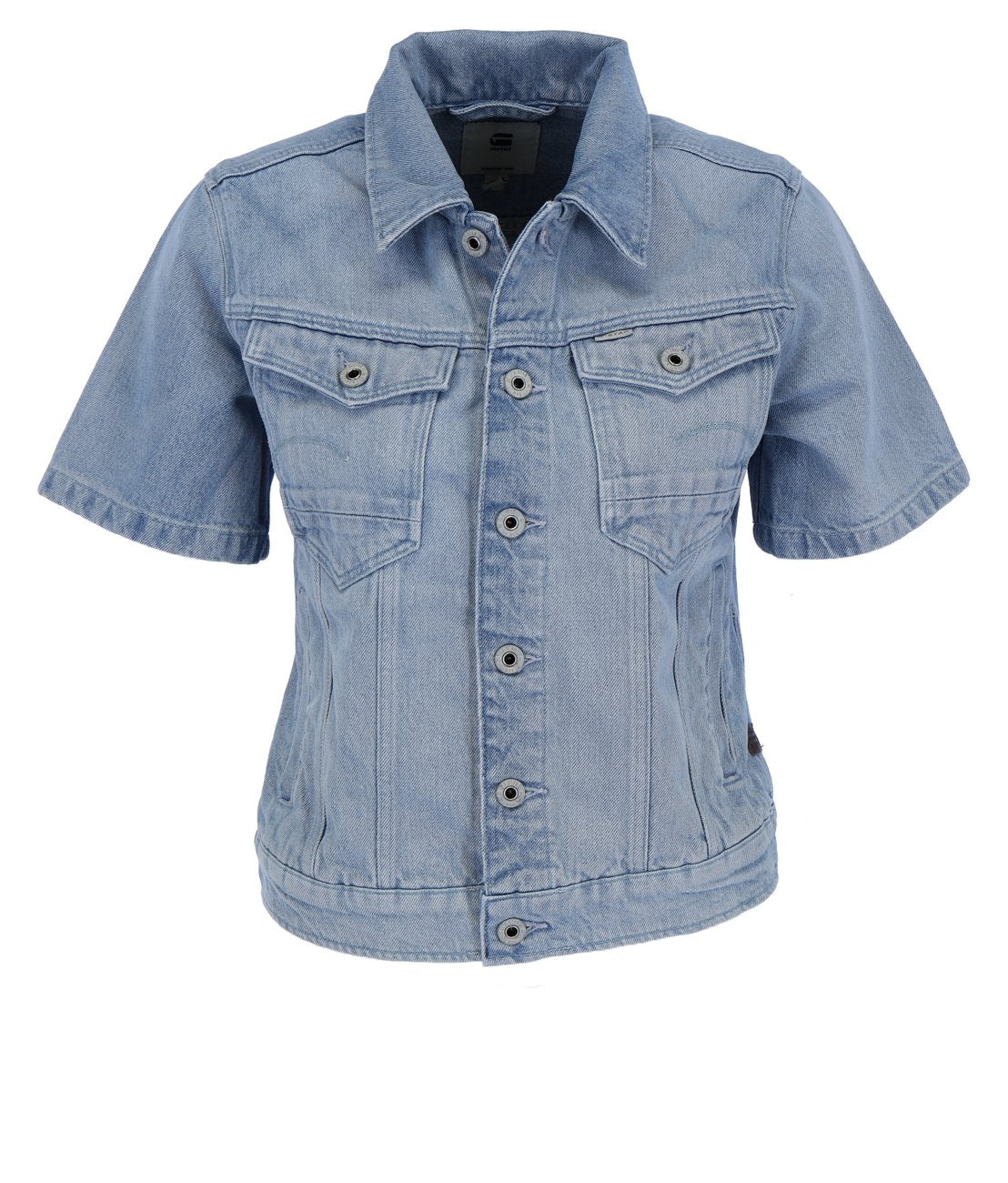 G-STAR RAW DENIM ARC JACKET SHORT SLEEVE Damen Jeans Weste - G-Star Raw Denim - SAGATOO - 8720346162683