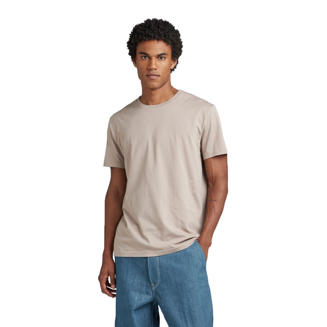 G-STAR RAW DENIM BACK PHOTO PRINT R T Herren T-Shirt - G-Star Raw Denim - SAGATOO - 8720347474068