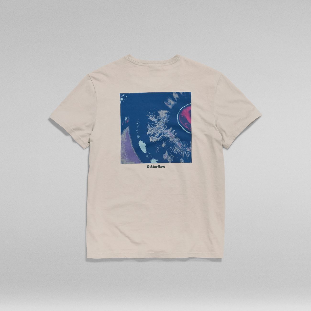 G-STAR RAW DENIM BACK PHOTO PRINT R T Herren T-Shirt - G-Star Raw Denim - SAGATOO - 8720347474150