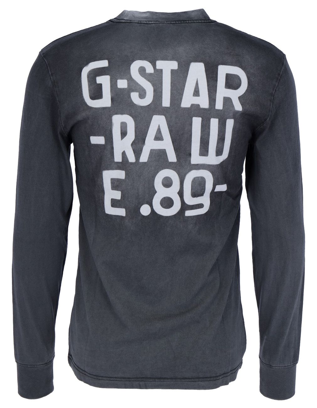 G-STAR RAW DENIM BACK SPRAY R T L/S Herren Longsleeve - G-Star Raw Denim - SAGATOO - 8719772554094