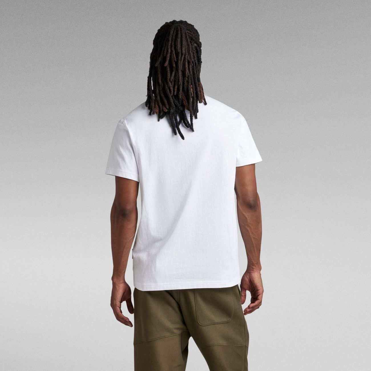 G-STAR RAW DENIM BADGES R T-SHIRT Herren T-Shirt - G-Star Raw Denim - SAGATOO - 8720347326824