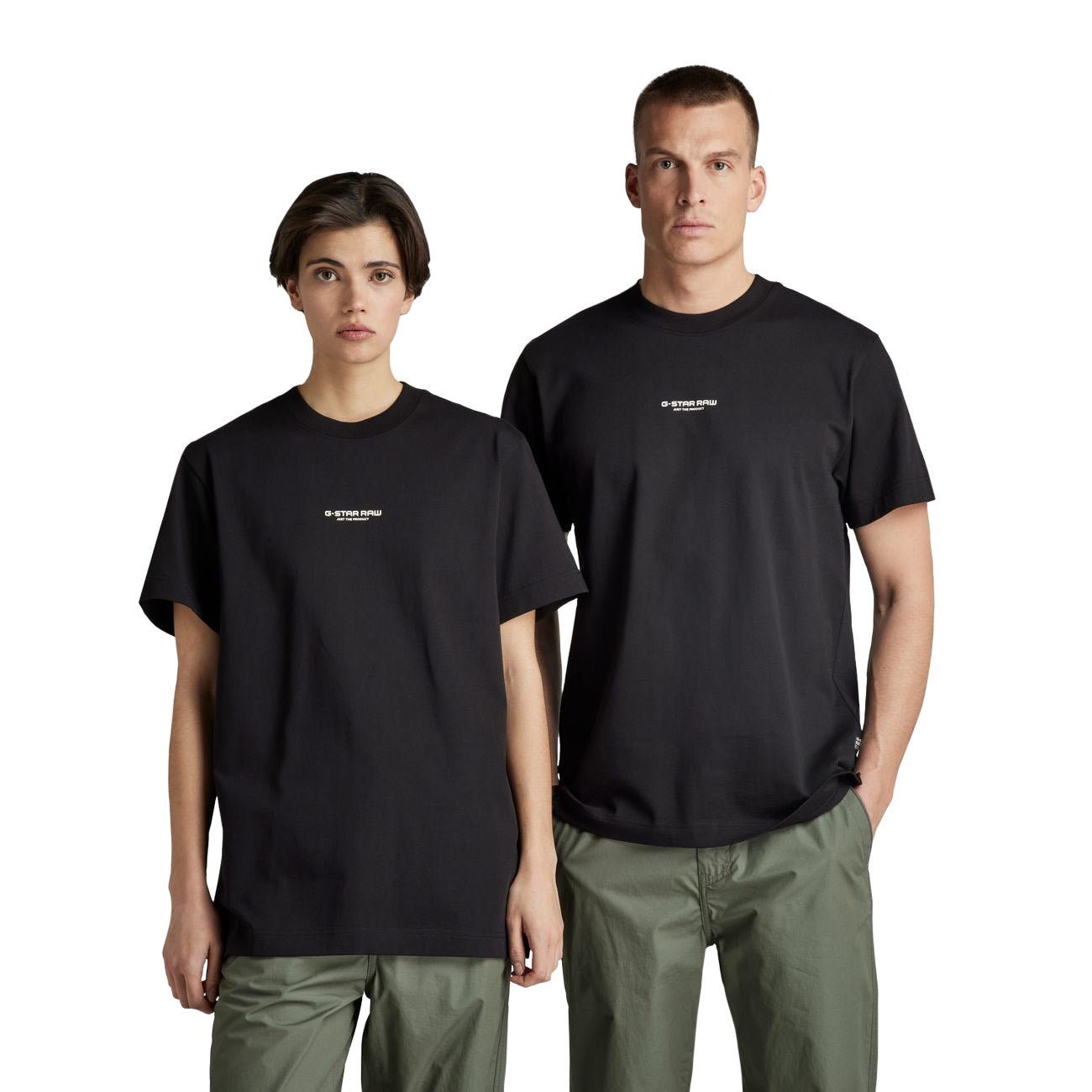 G-STAR RAW DENIM CENTER LOGO LOOSE R T Unisex T-Shirt - G-Star Raw Denim - SAGATOO - 8719772926426