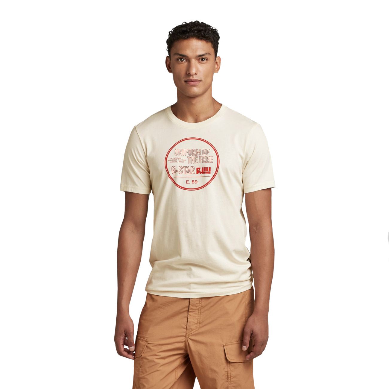 G-STAR RAW DENIM CHEST GRAPHIC SLIM R T Herren T-Shirt - G-Star Raw Denim - SAGATOO - 8720347472927