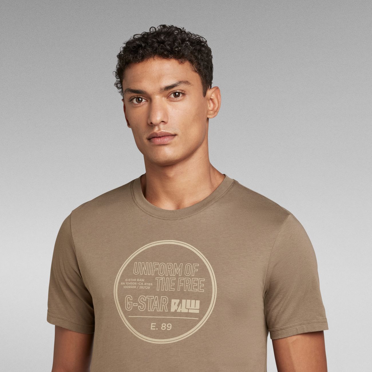 G-STAR RAW DENIM CHEST GRAPHIC SLIM R T Herren T-Shirt - G-Star Raw Denim - SAGATOO - 8720347472927