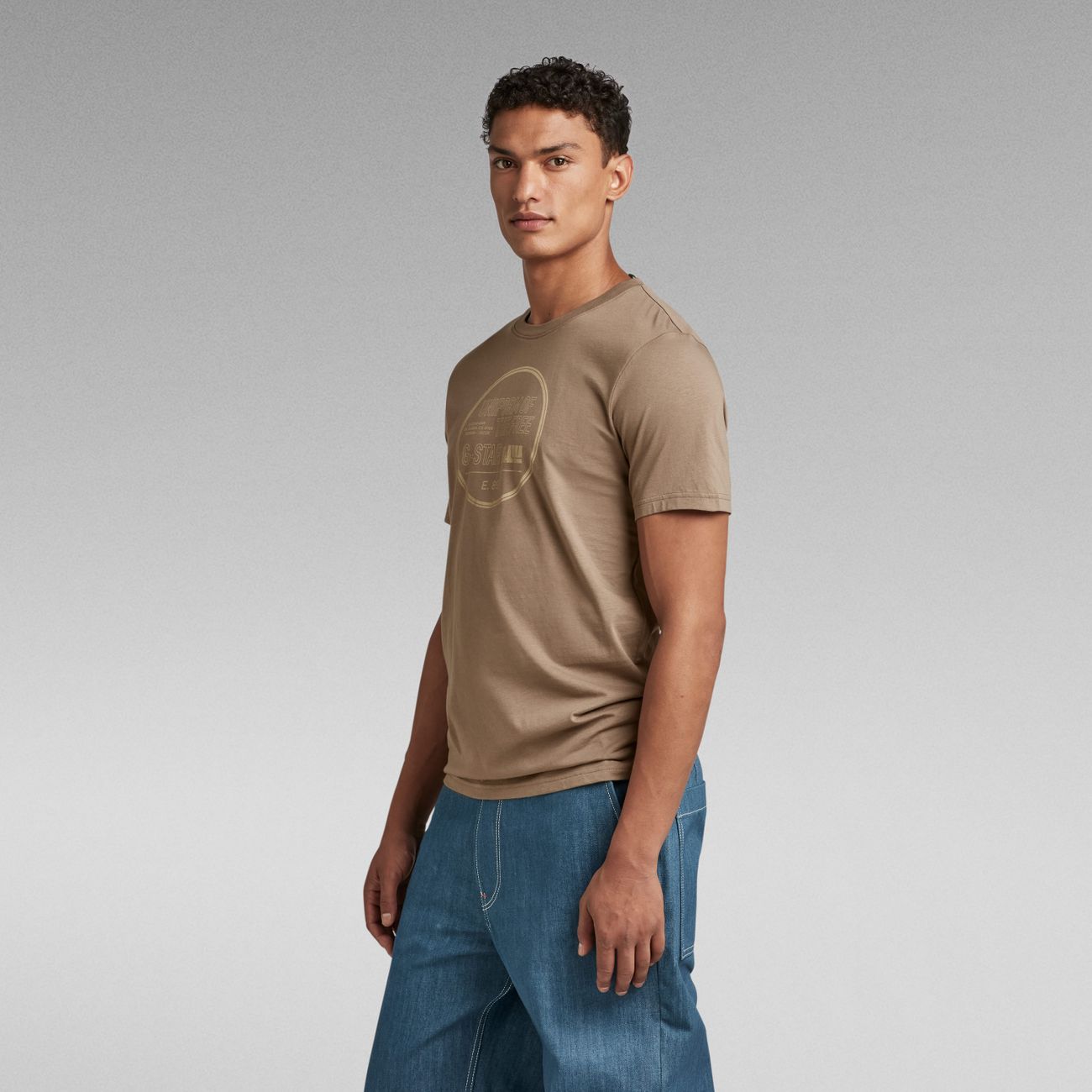 G-STAR RAW DENIM CHEST GRAPHIC SLIM R T Herren T-Shirt - G-Star Raw Denim - SAGATOO - 8720347472927