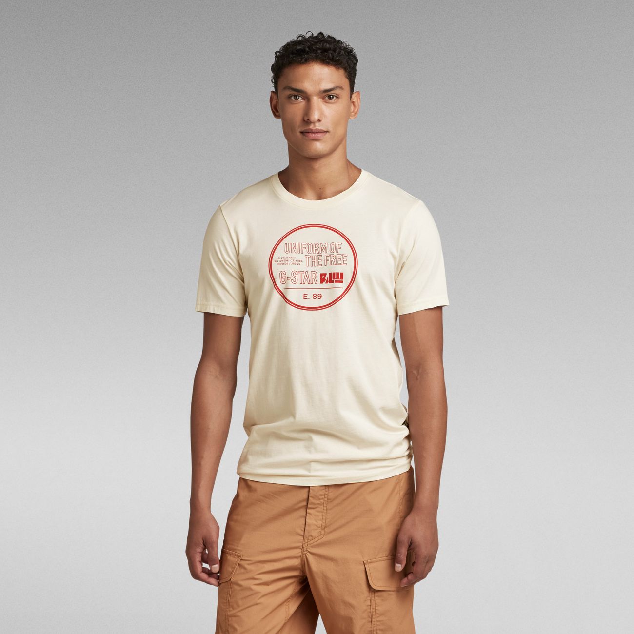 G-STAR RAW DENIM CHEST GRAPHIC SLIM R T Herren T-Shirt - G-Star Raw Denim - SAGATOO - 8720347474952