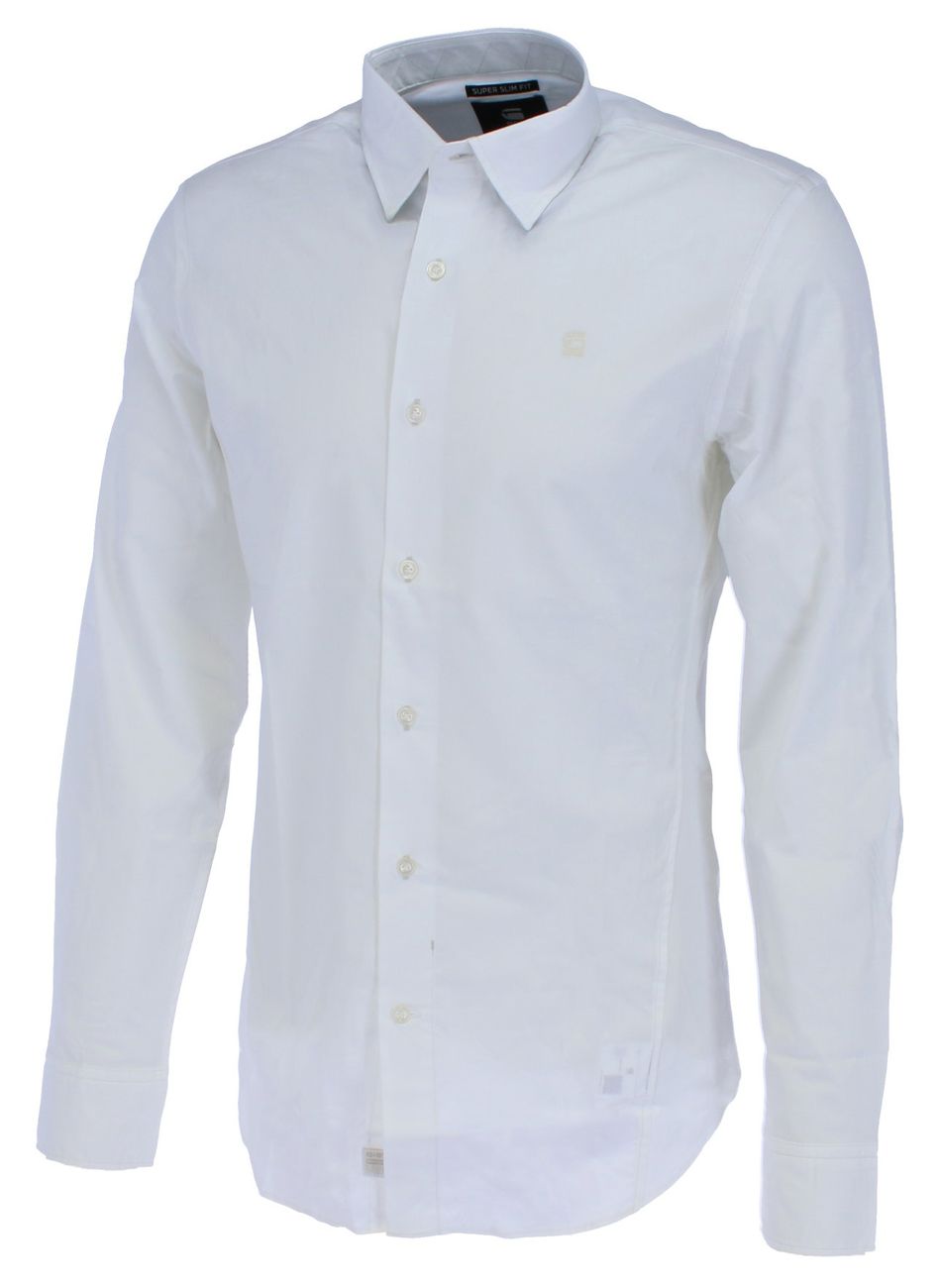 G-STAR RAW DENIM DRESSED SUPER SLIM Herren Hemd - G-Star Raw Denim - SAGATOO - 8719769397765