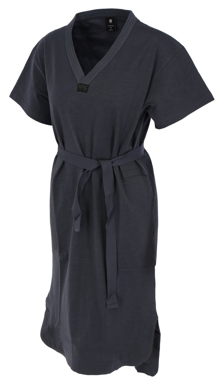 G-STAR RAW DENIM FABRIC MIX BELT DRESS S/S Damen Kleid - G-Star Raw Denim - SAGATOO - 8720346235745