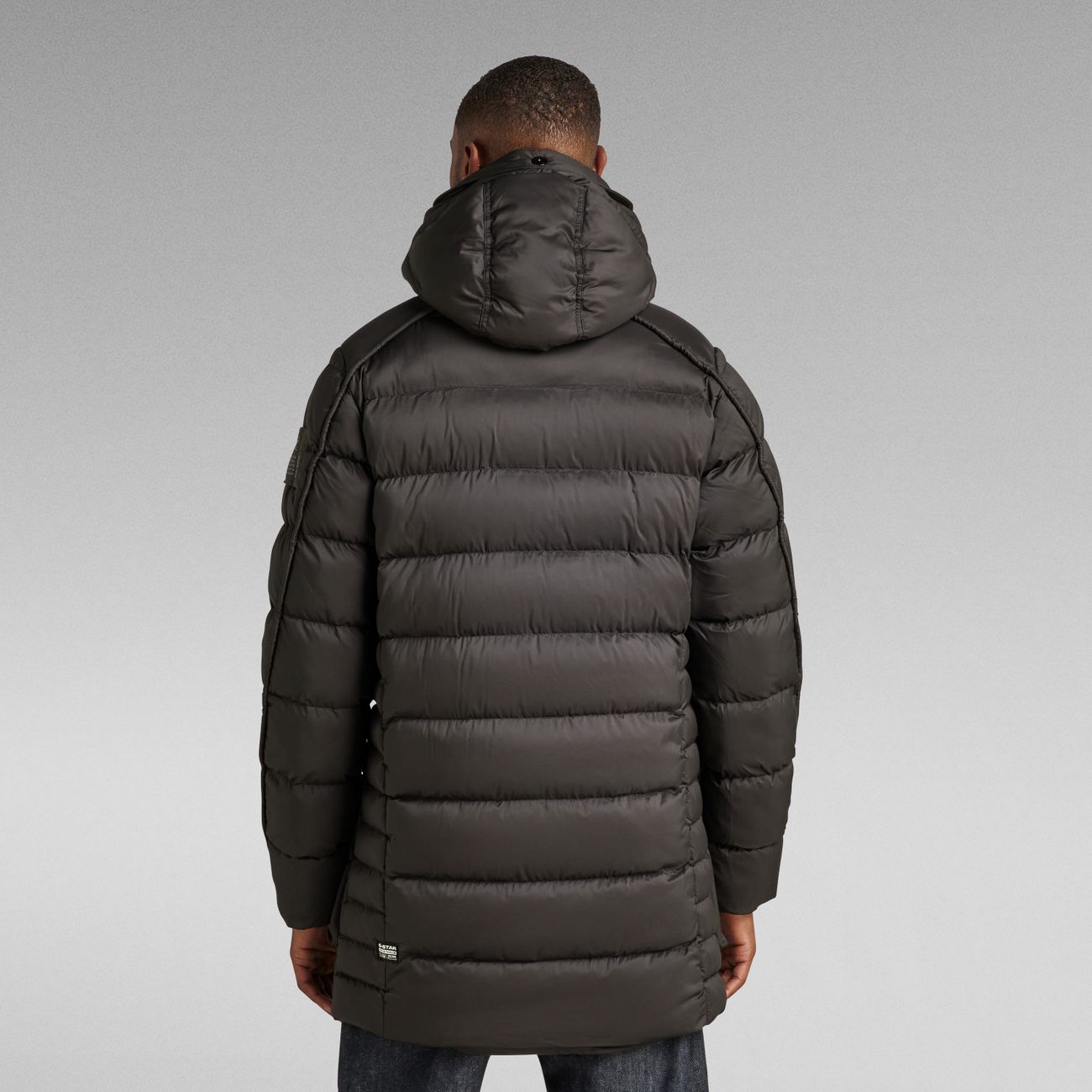 G-STAR RAW DENIM G-WHISTLER PADDED HOODED PARKA Herren Winterparka - G-Star Raw Denim - SAGATOO - 8720346655161