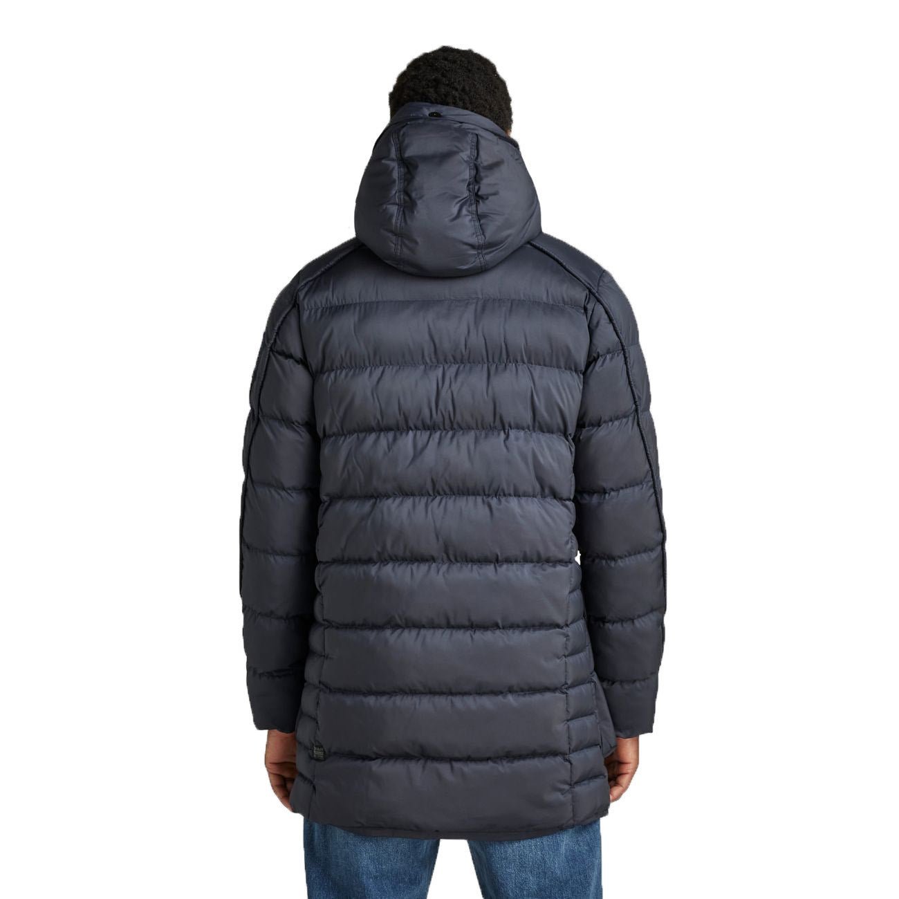 G-STAR RAW DENIM G-WHISTLER PADDED HOODED PARKA Herren Winterparka - G-Star Raw Denim - SAGATOO - 8720346655284