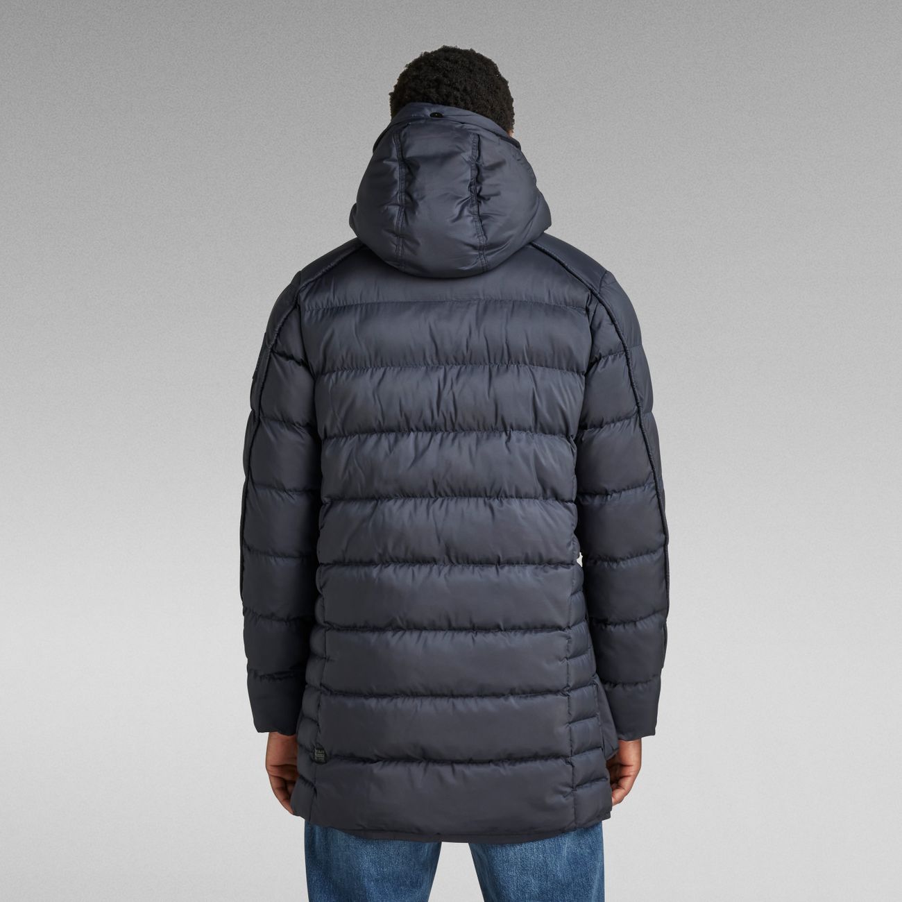 G-STAR RAW DENIM G-WHISTLER PADDED HOODED PARKA Herren Winterparka - G-Star Raw Denim - SAGATOO - 8720346655284