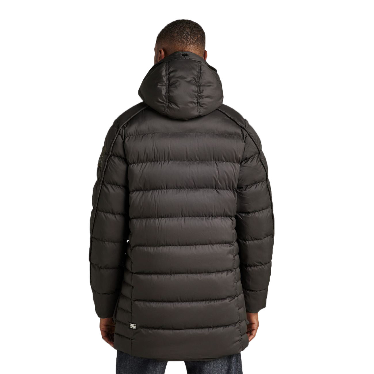 G-STAR RAW DENIM G-WHISTLER PADDED HOODED PARKA Herren Winterparka - G-Star Raw Denim - SAGATOO - 8720346655307