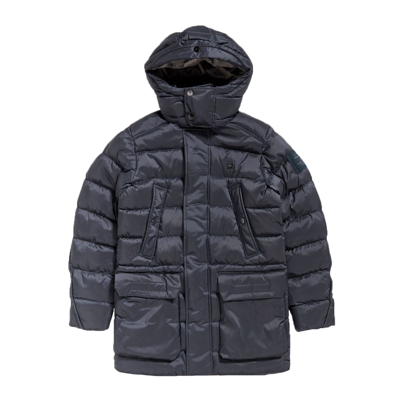 G-STAR RAW DENIM G-WHISTLER PADDED HOODED PARKA Herren Winterparka - G-Star Raw Denim - SAGATOO - 8720346655307