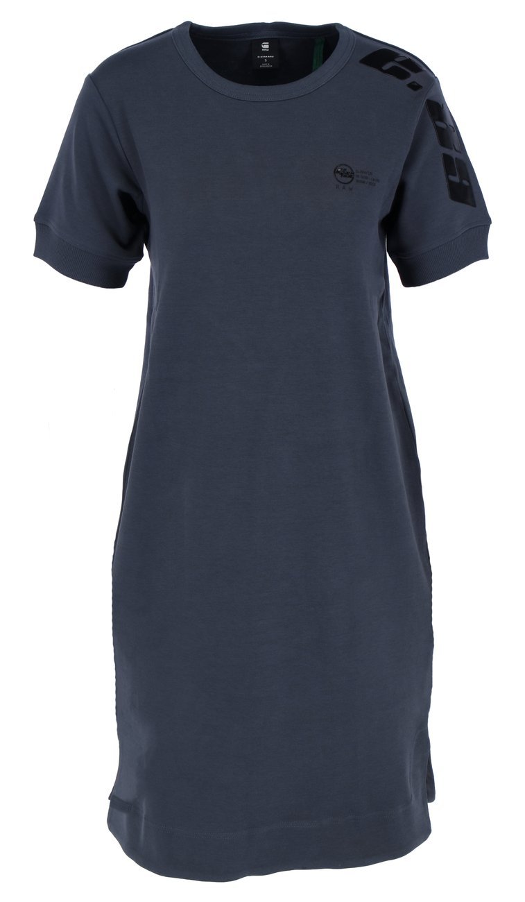 G-STAR RAW DENIM GEL PRINT DRESS S/S Damen Sweatkleid - G-Star Raw Denim - SAGATOO - 8720346235394